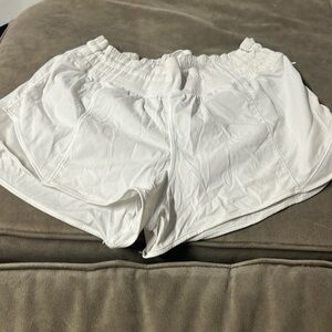 Lined lululemon shorts size 6